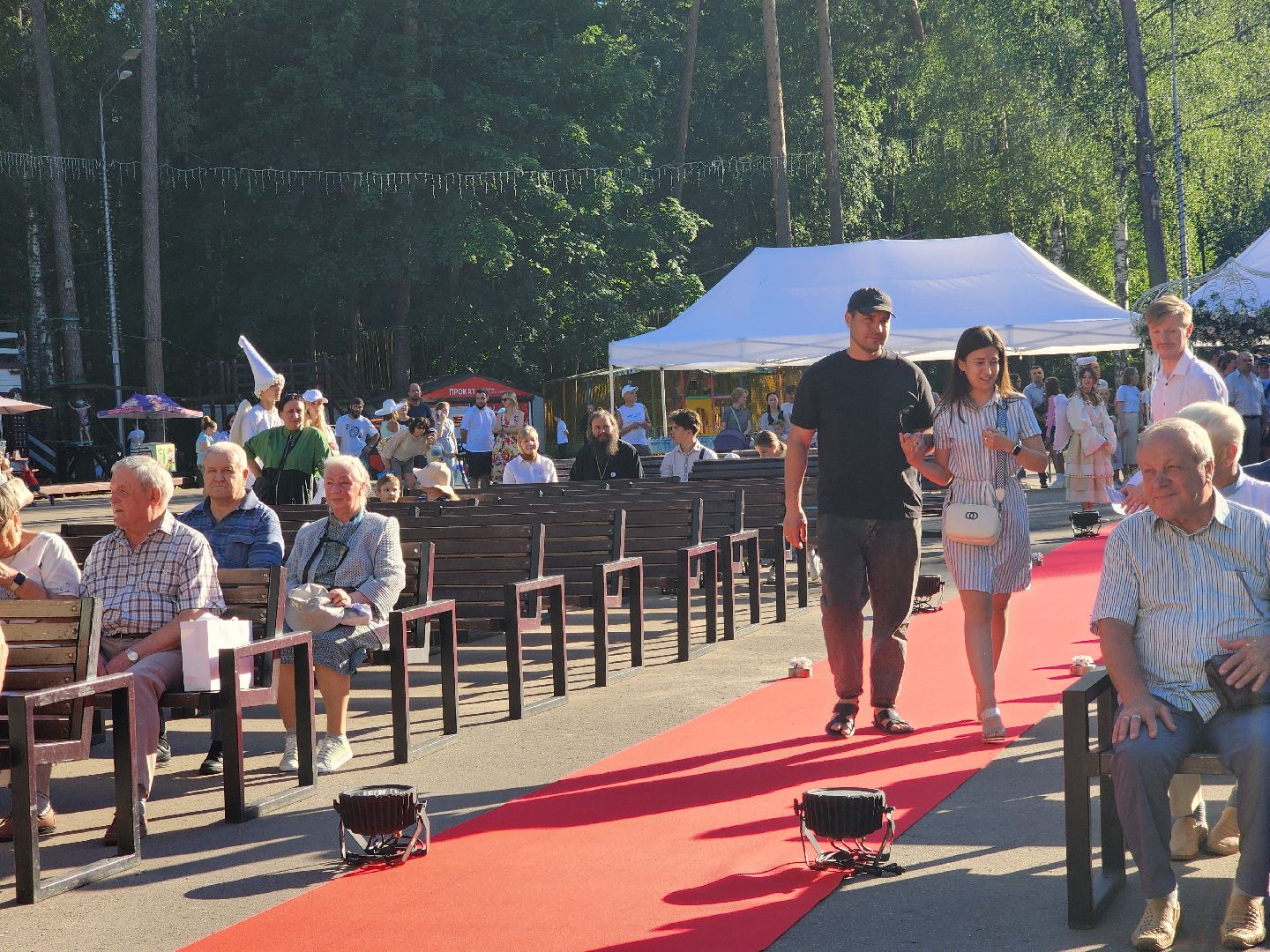 ногинск, день семьи любви и верности, общество, жители, центральный парк, дети, год семьи,
