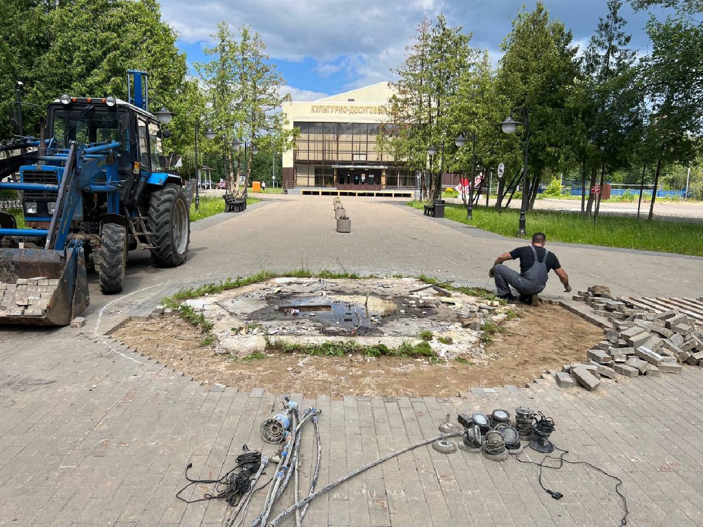 фонтан, подрядная организация, городской округ восход,