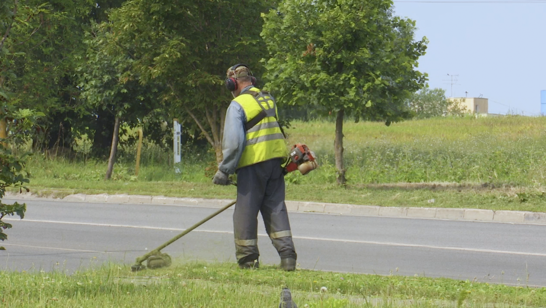 Клин, общество, ЖКХ, покос травы, благоустройство,