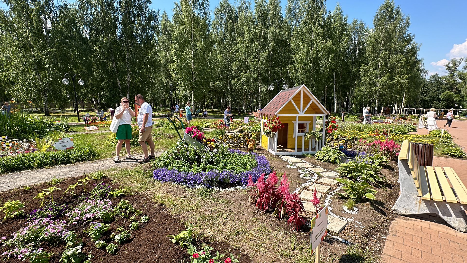 Клин, общество, фестивали, культура, цветы, флористика,