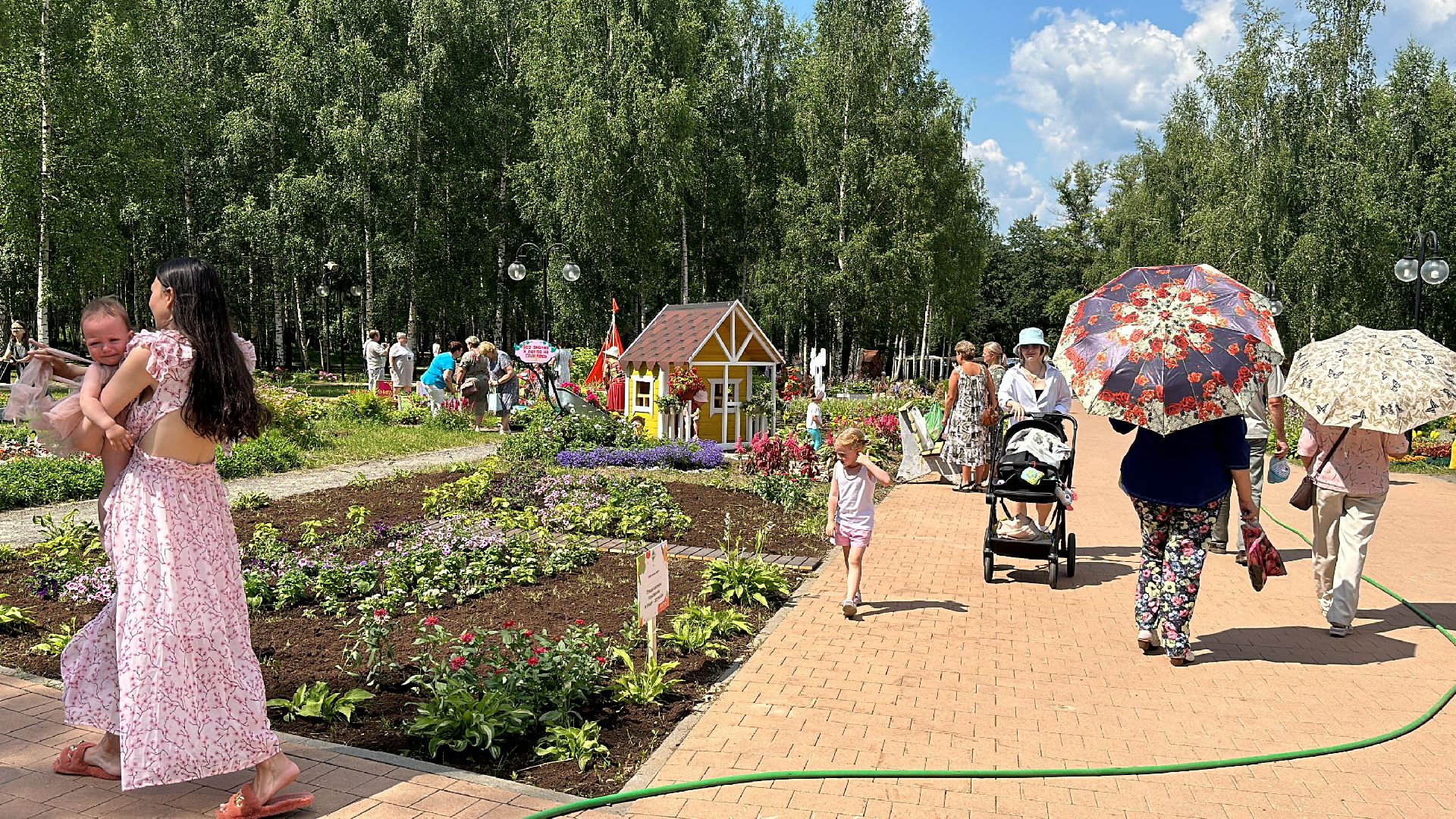 Клин, общество, фестивали, культура, цветы, флористика,