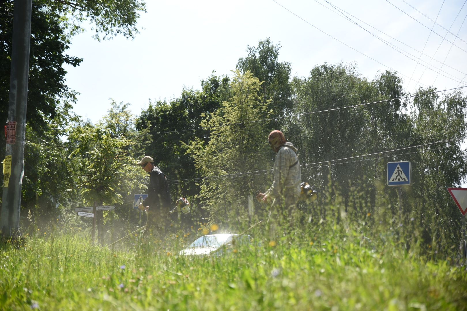 Бронницы, Благоустройство, Покос травы, МБУ Благоустройство,