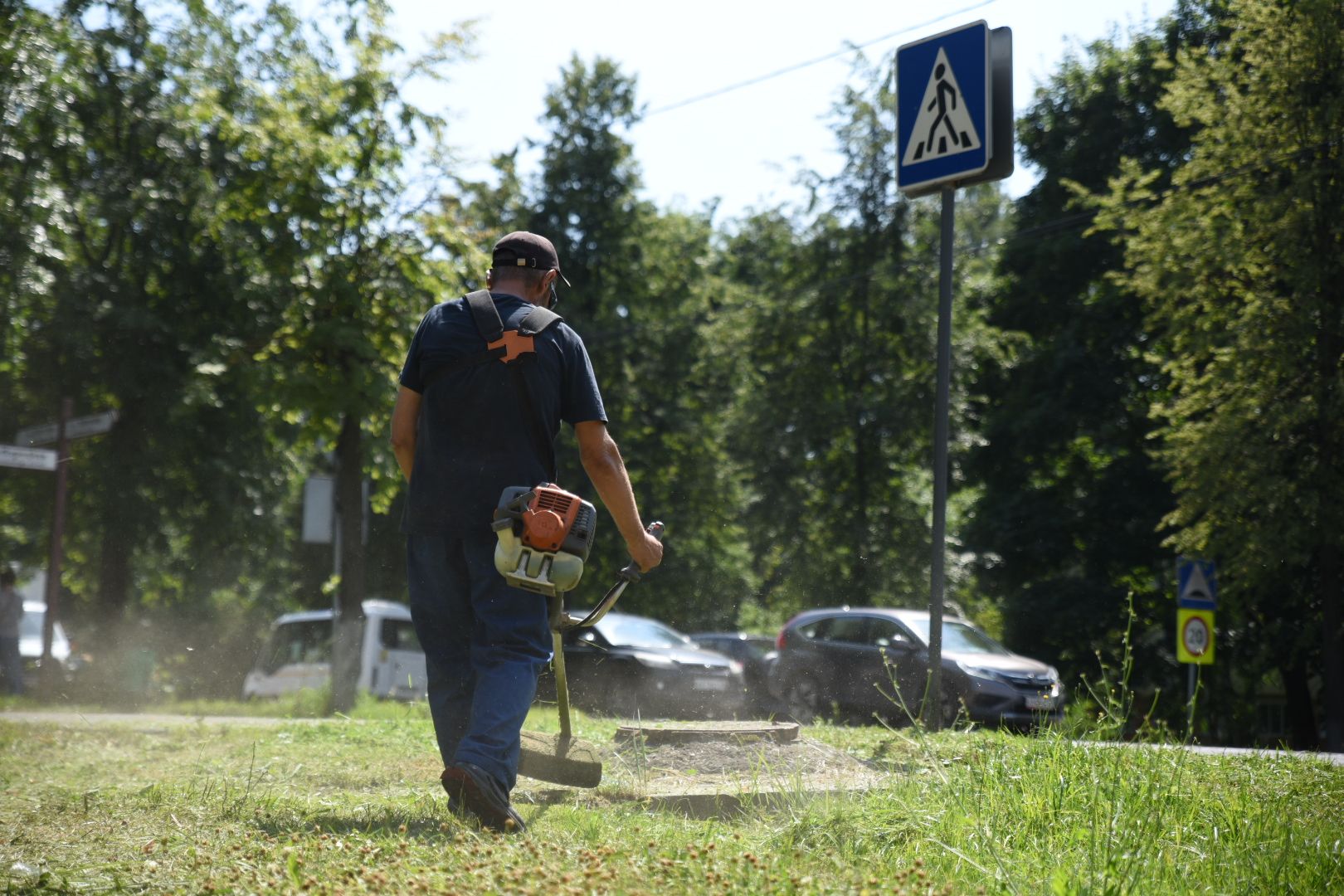Бронницы, Благоустройство, Покос травы, МБУ Благоустройство,