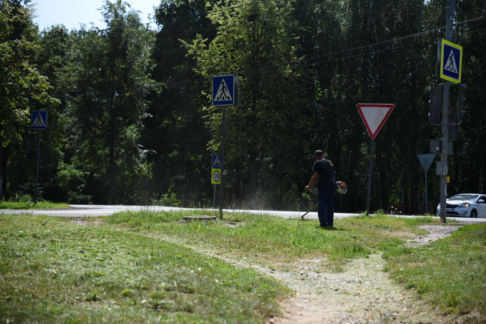Бронницы, Благоустройство, Покос травы, МБУ Благоустройство,