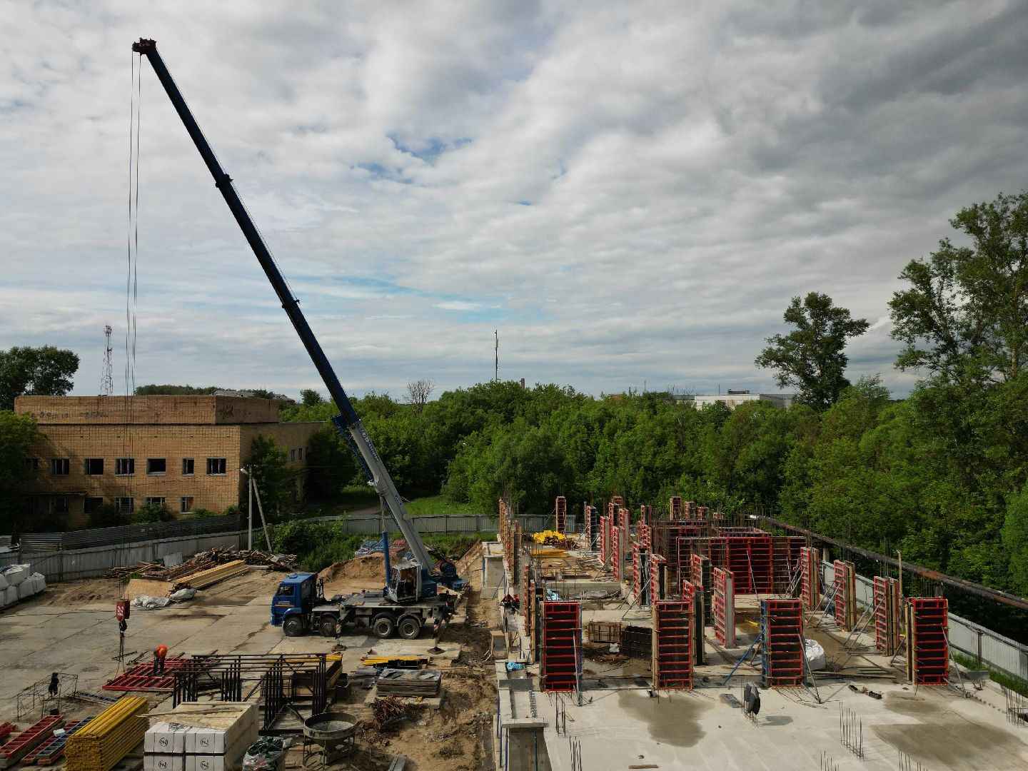 видео с коптера, талдом, вербилки, расселение аварийного жилья,