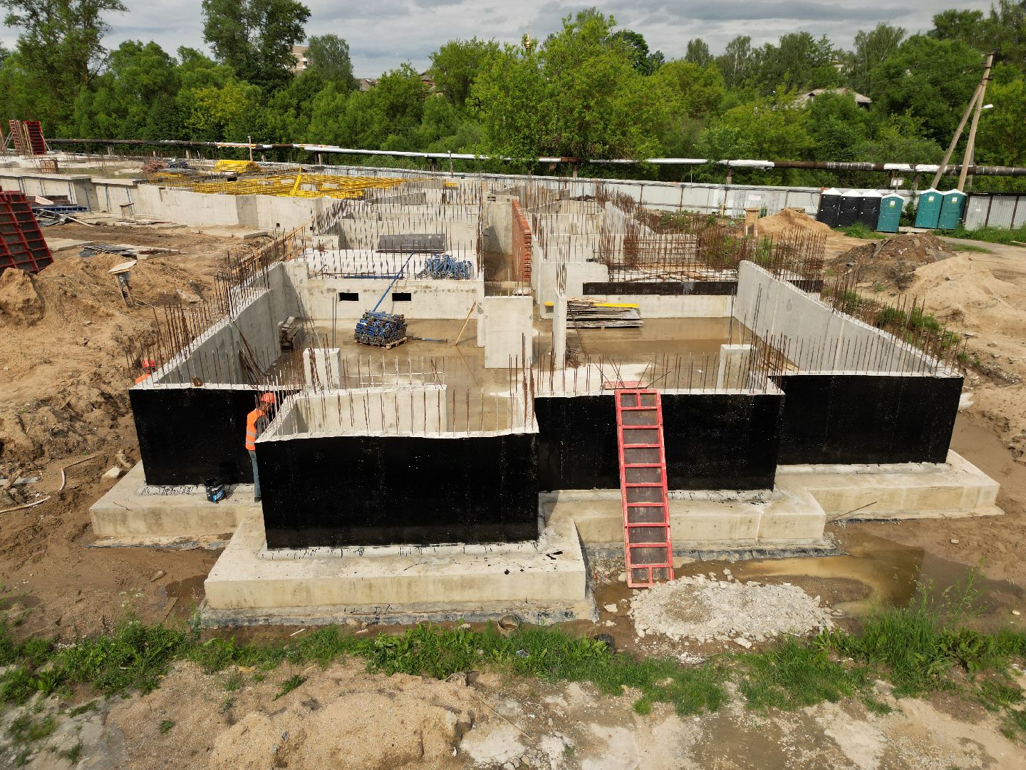 видео с коптера, талдом, вербилки, расселение аварийного жилья,