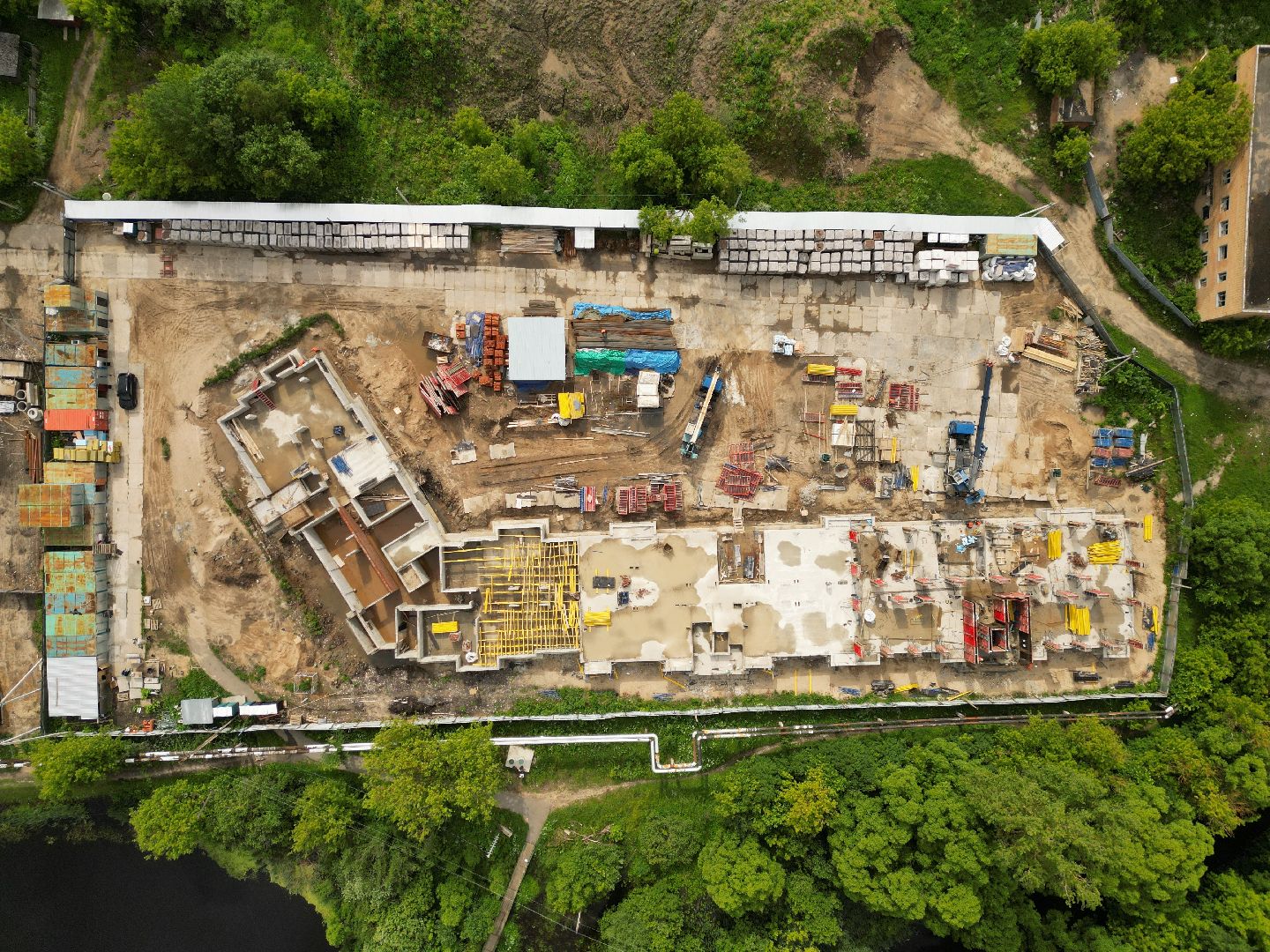 видео с коптера, талдом, вербилки, расселение аварийного жилья,