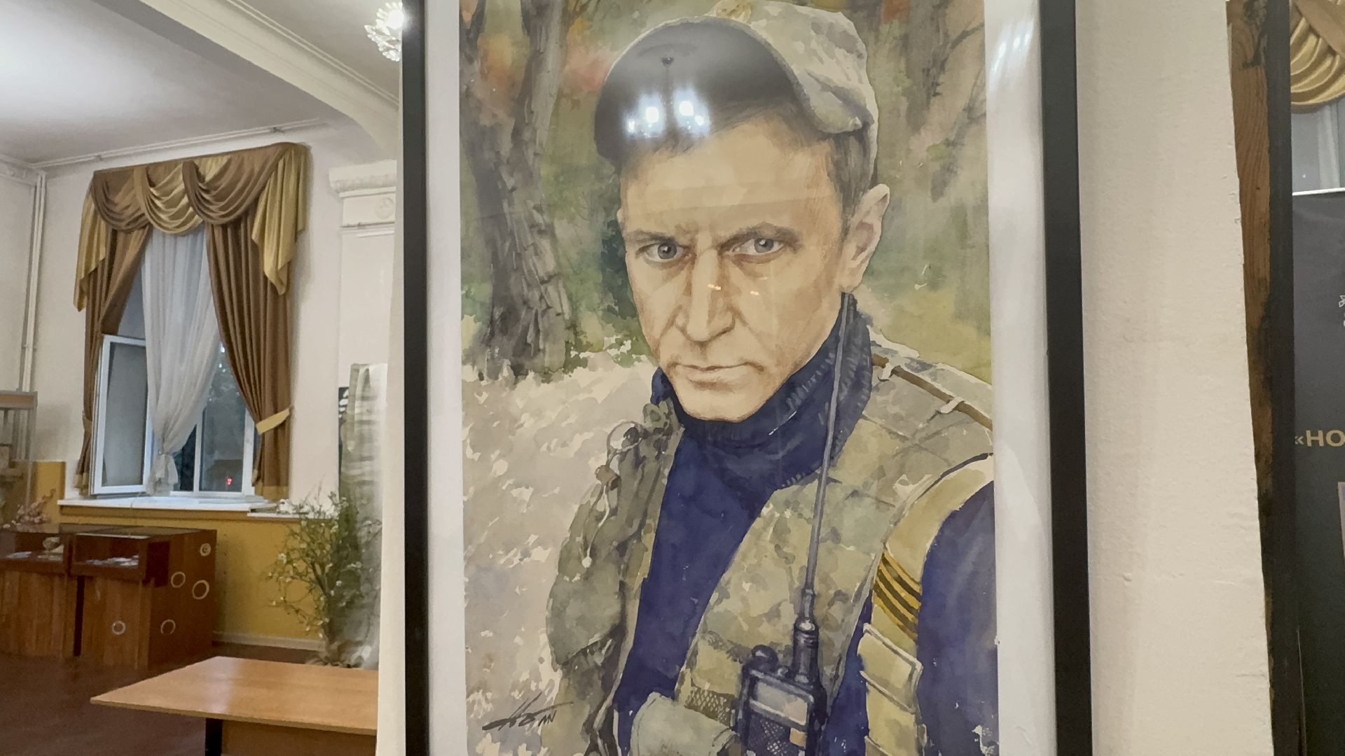 Солнечногорск, Выставка, Картины, бойцы сво, жители,