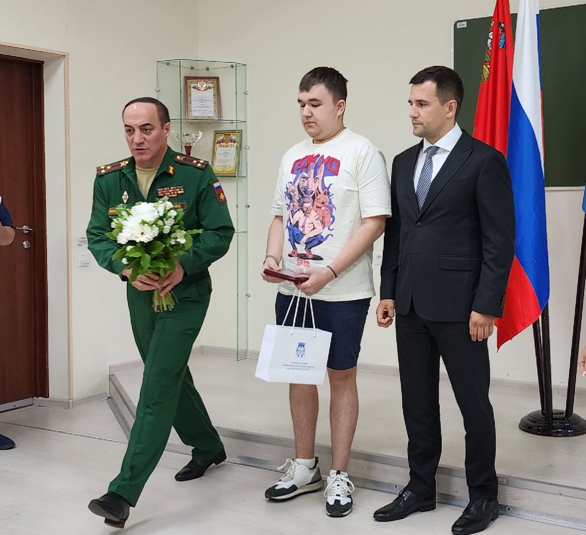 сво, орден мужества, орден мужества посмертно, вручение наград, ленинский округ, военкомат, военкомат домодедово,