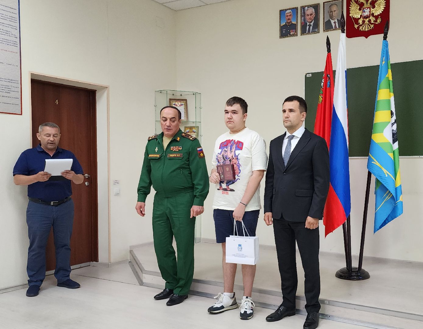 сво, орден мужества, орден мужества посмертно, вручение наград, ленинский округ, военкомат, военкомат домодедово,