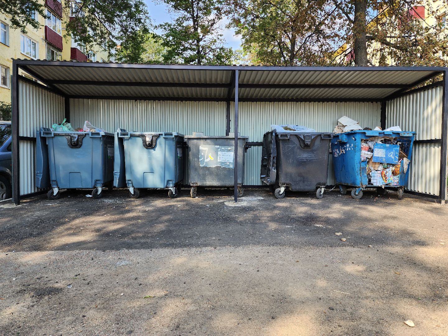 раменское, благоустройство, модернизация контейнерных площадок, Бронницкая 19-21,