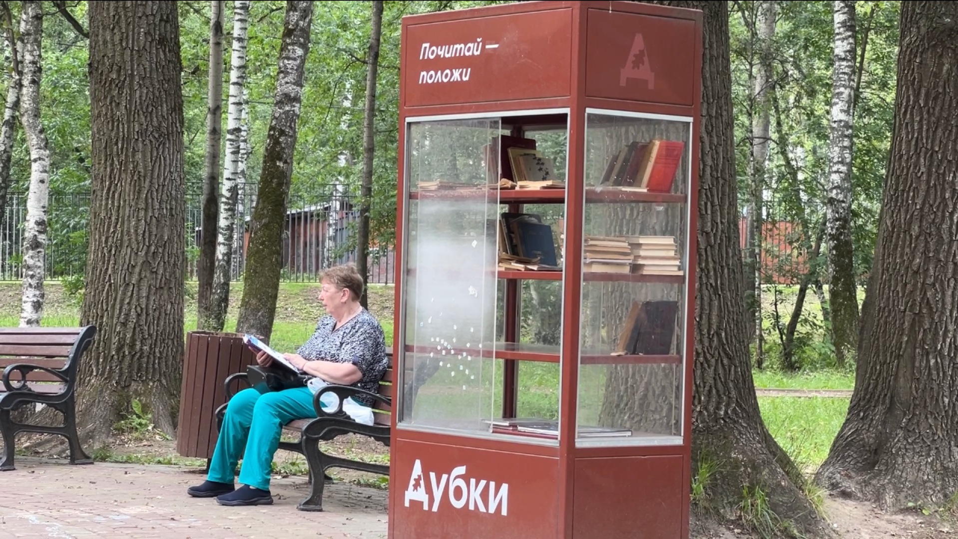 химки, культура, парк, буккроссинг, обмен книгами,