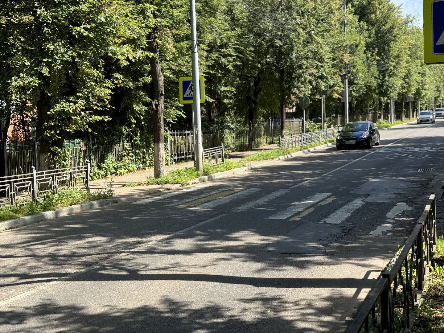 безопасность дорожного движения, сотрудники госавтоинспекции, школа, Пешеходные переходы, Разметка дороги, ленинский городской округ,