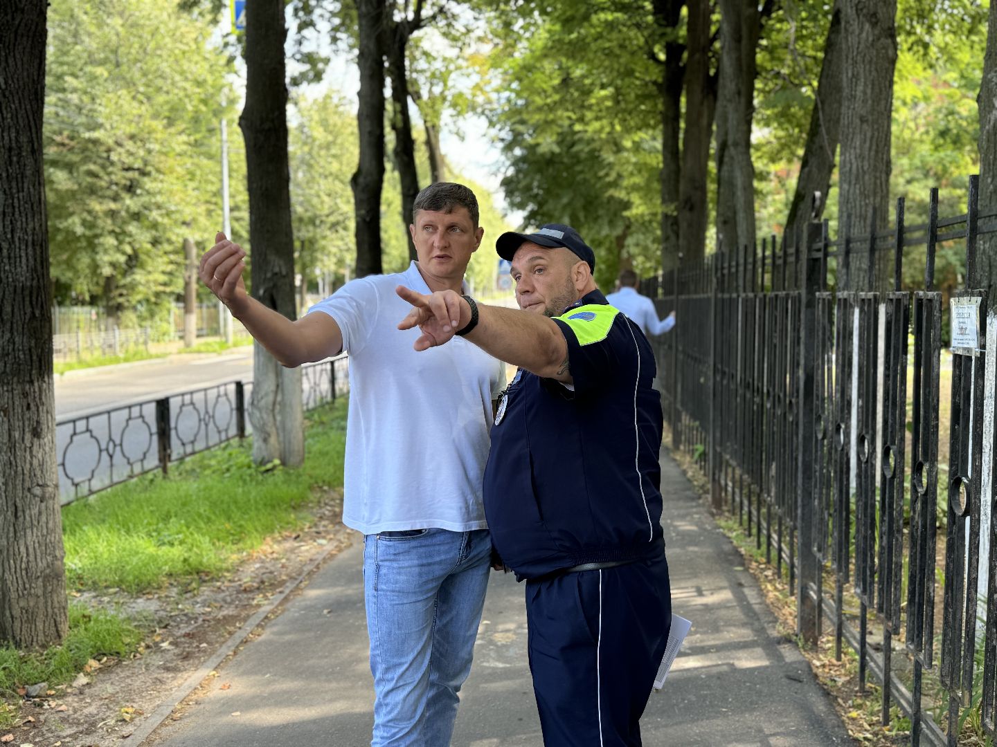 безопасность дорожного движения, сотрудники госавтоинспекции, школа, Пешеходные переходы, Разметка дороги, ленинский городской округ,