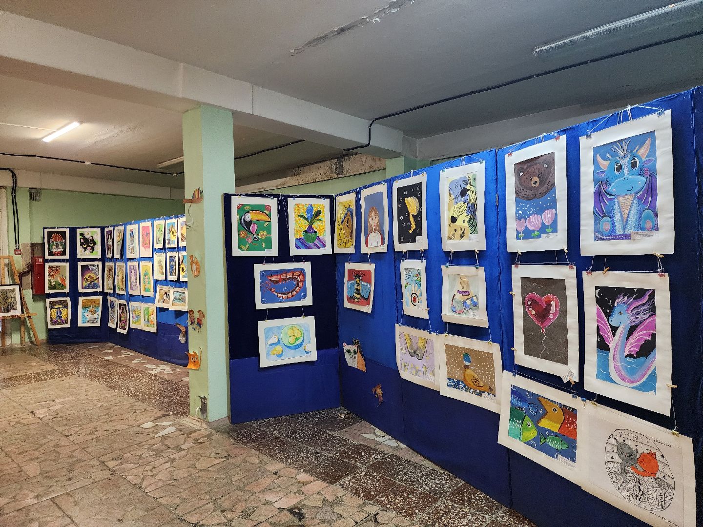 ногинск, молзино, сдк молзино, сельский дом культуры, общество, жители, дети, выставка, богородский городский округ,