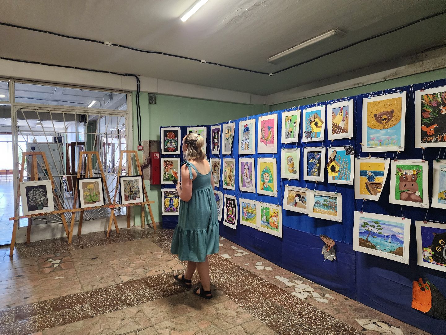 ногинск, молзино, сдк молзино, сельский дом культуры, общество, жители, дети, выставка, богородский городский округ,