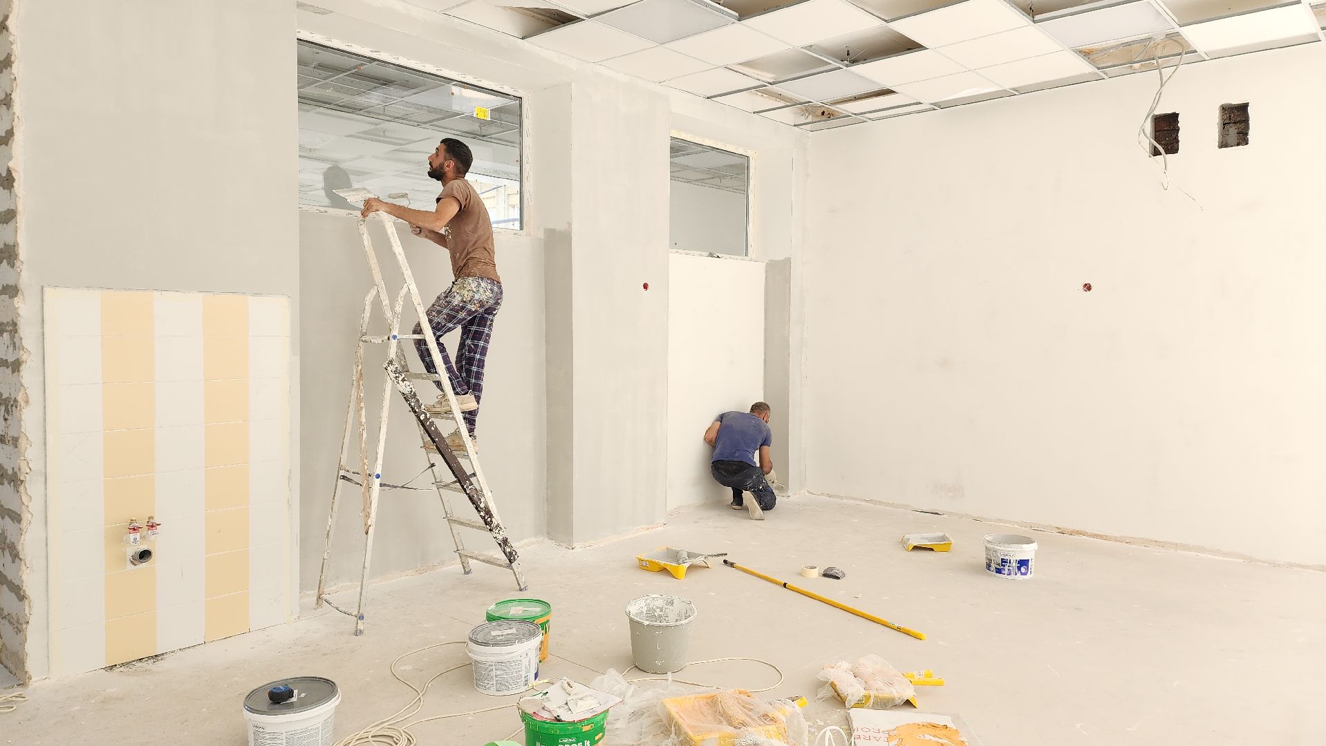 пушкино, ремонт школы, капитальный ремонт, дети, образование, строительные работы,отделочные работы,