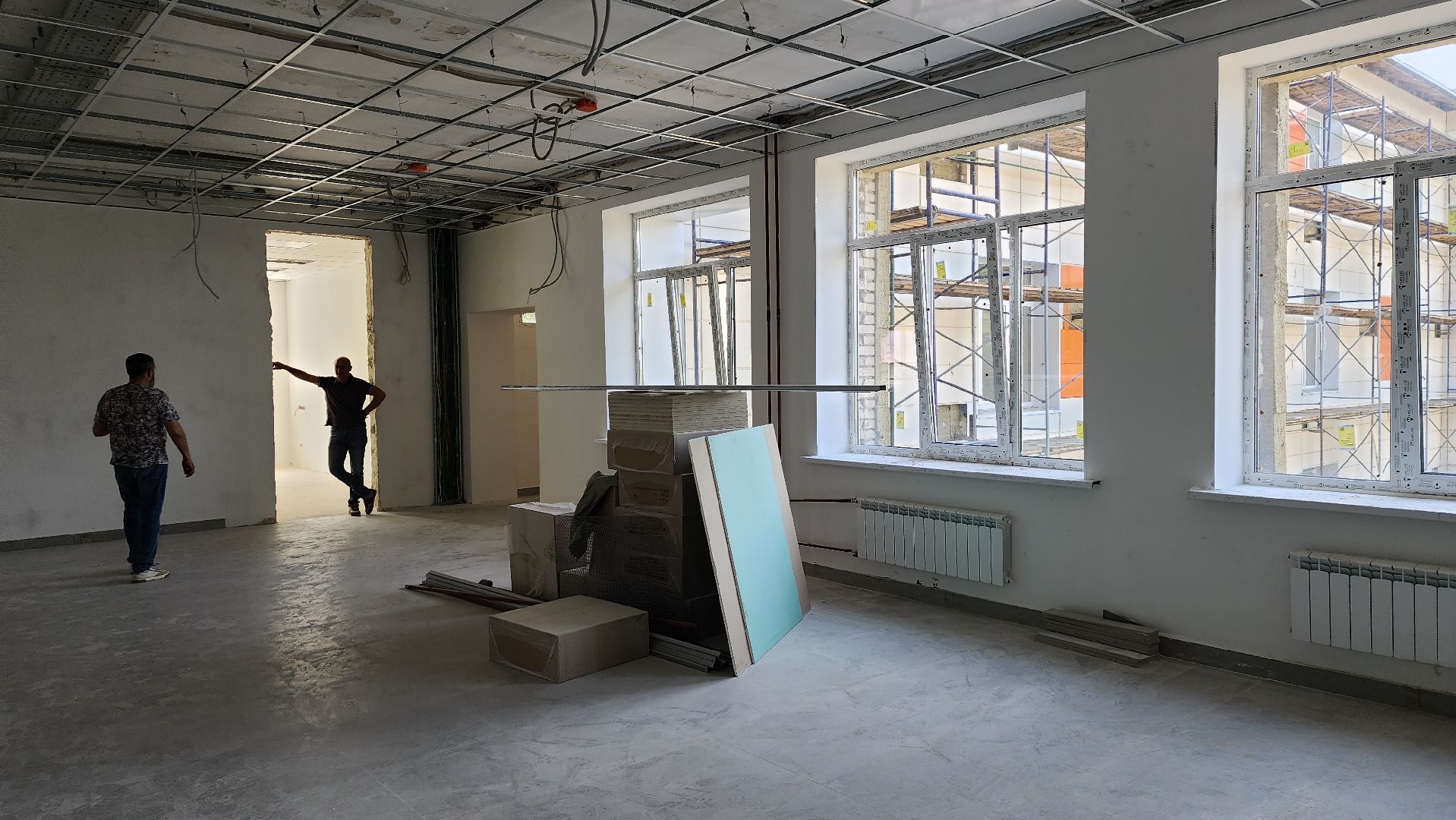 пушкино, ремонт школы, капитальный ремонт, дети, образование, строительные работы,отделочные работы,