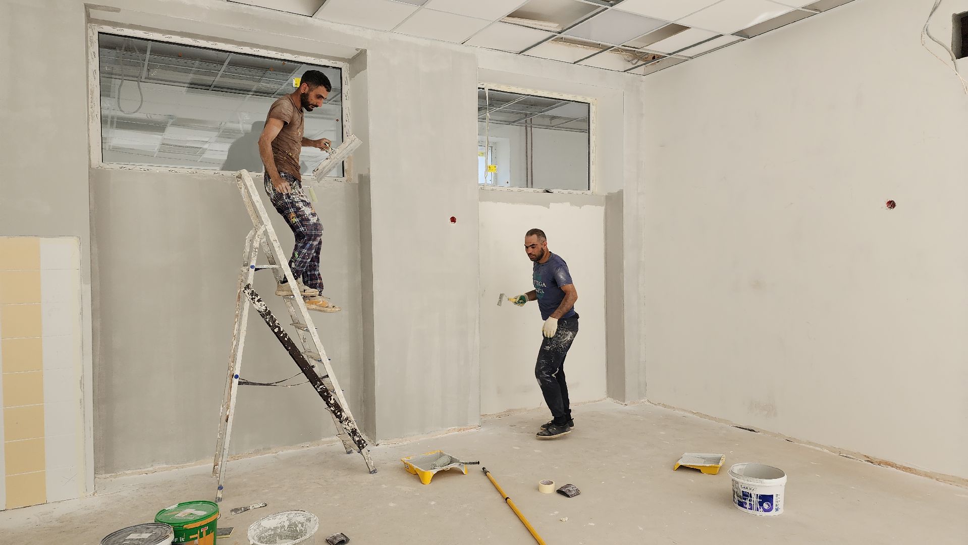 пушкино, ремонт школы, капитальный ремонт, дети, образование, строительные работы,отделочные работы,