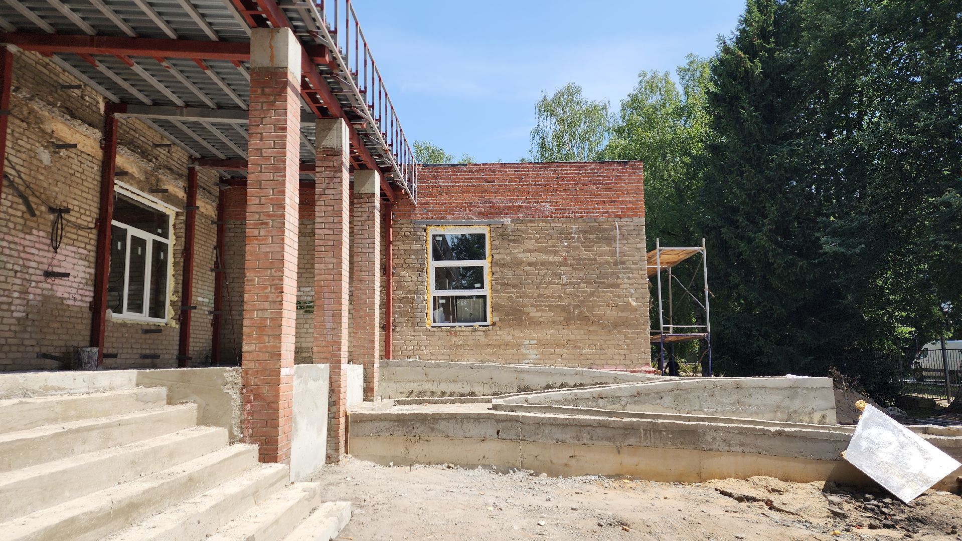 пушкино, ремонт школы, капитальный ремонт, дети, образование, строительные работы,отделочные работы,