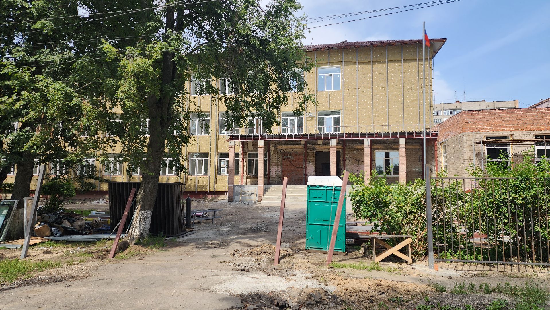 пушкино, ремонт школы, капитальный ремонт, дети, образование, строительные работы,отделочные работы,