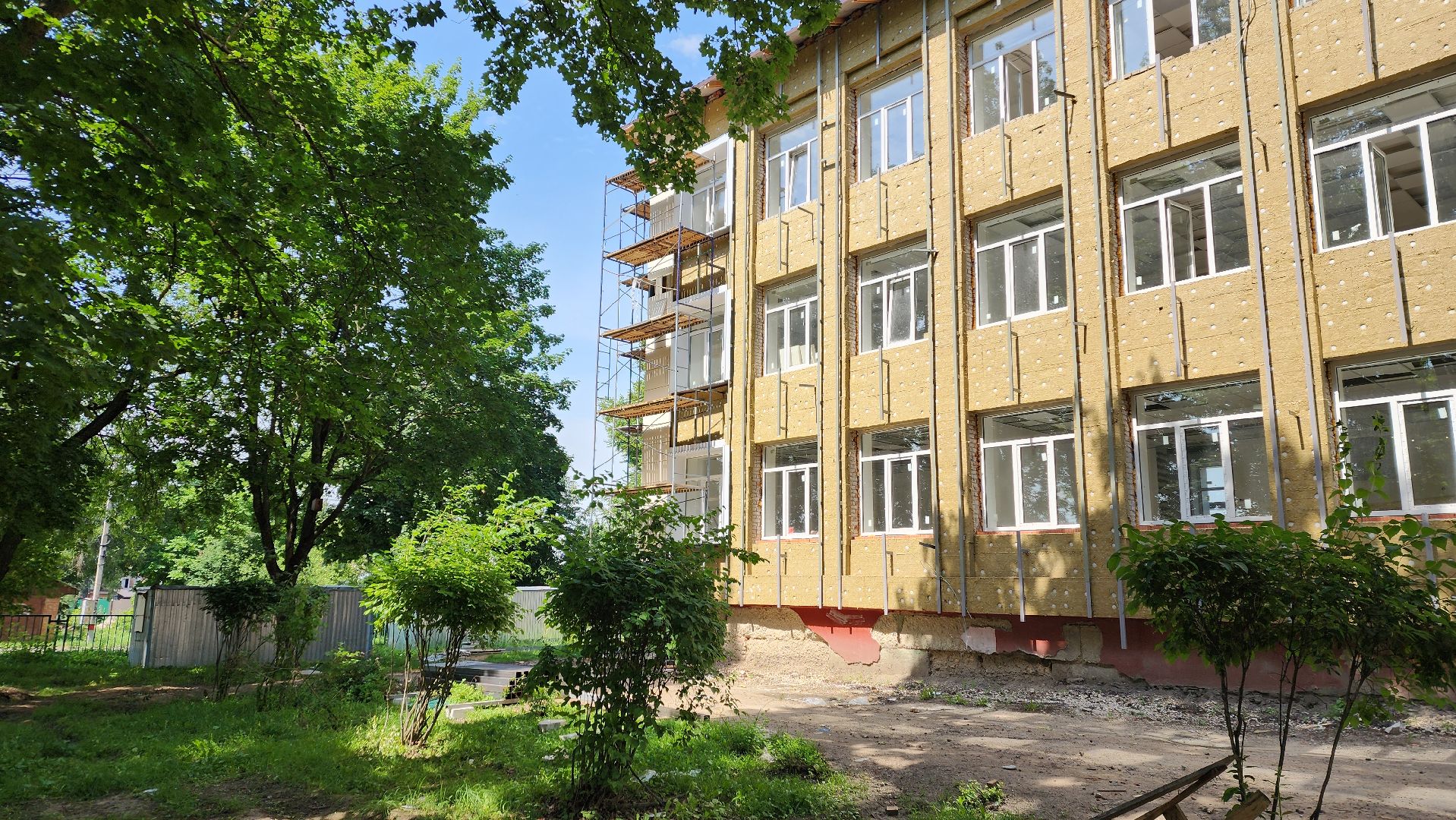 пушкино, ремонт школы, капитальный ремонт, дети, образование, строительные работы,отделочные работы,