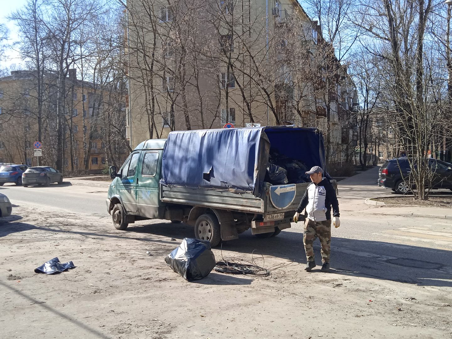 мусор, навал, отходы, контейнерная, площадка