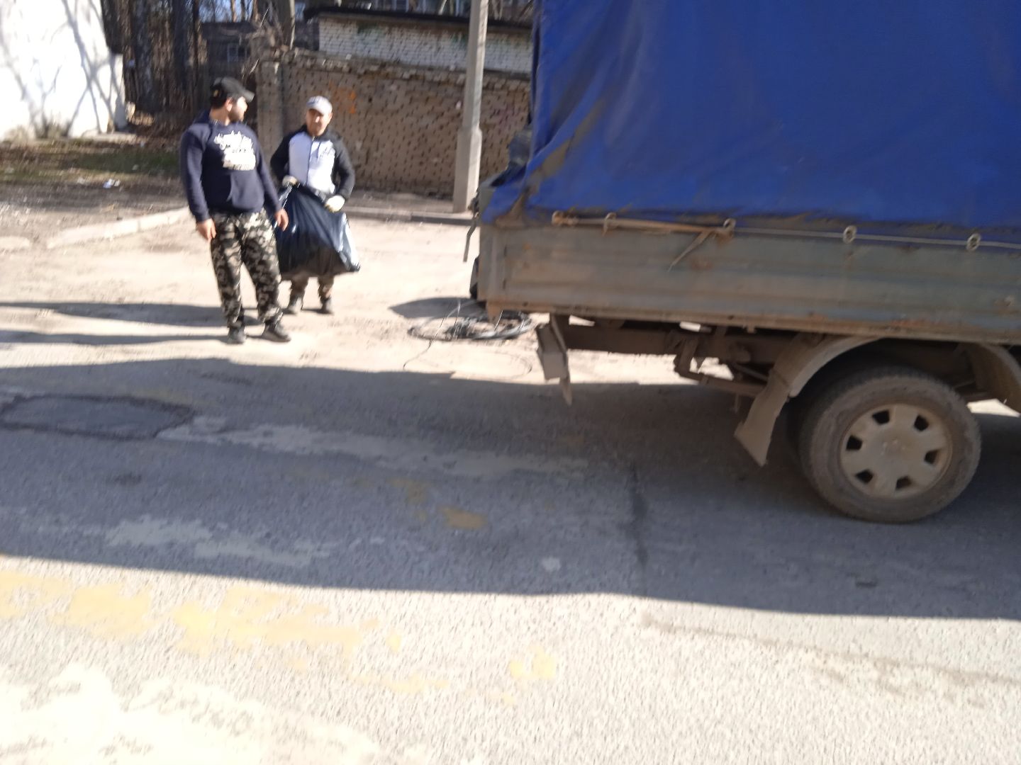 мусор, навал, отходы, контейнерная, площадка