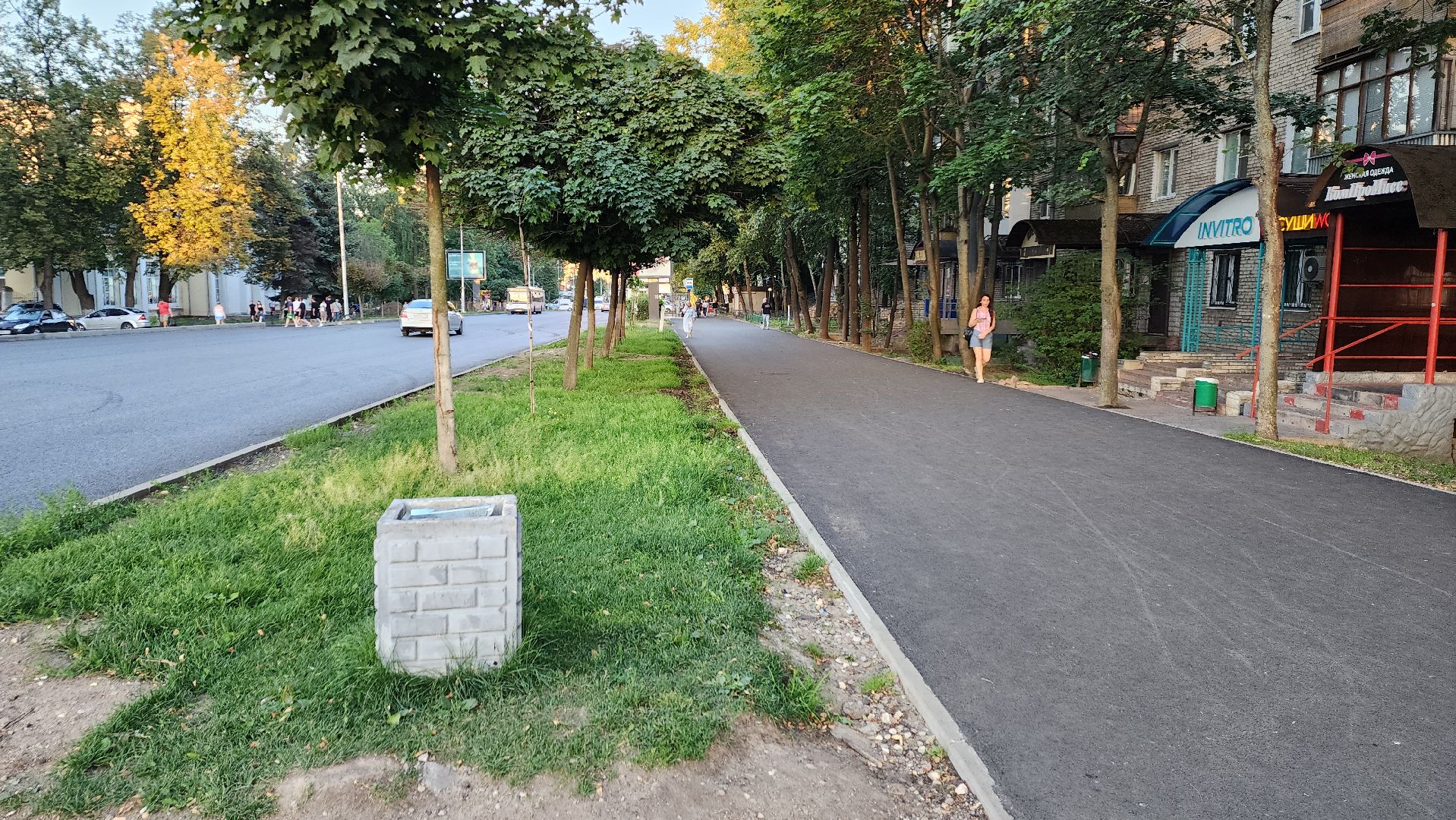 пушкино, проспект, дорожный ремонт, асфальтирование дорог, разметка дороги,