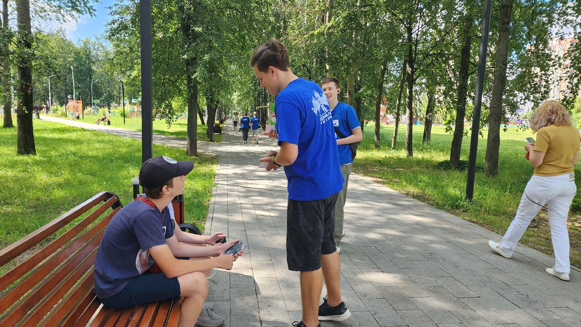 молодая гвардия подмосковья, Долгопрудный, Акция, Дети,