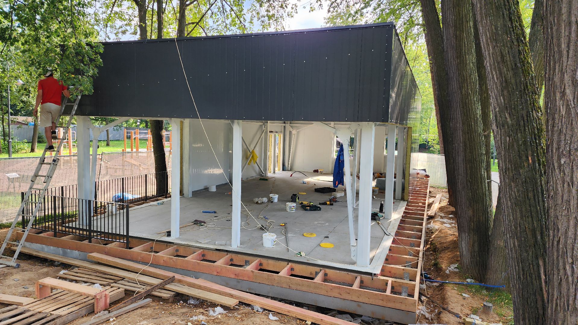 Парк, лобня, благоустройство,