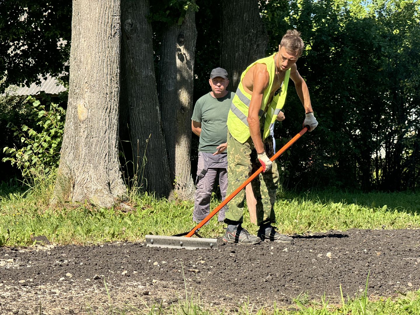 шаховская, ямочный ремонт, коммунальные служба,