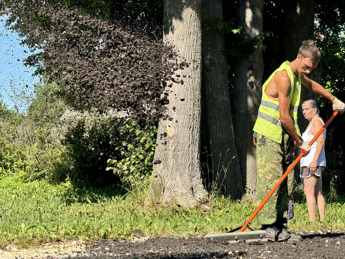 шаховская, ямочный ремонт, коммунальные служба,