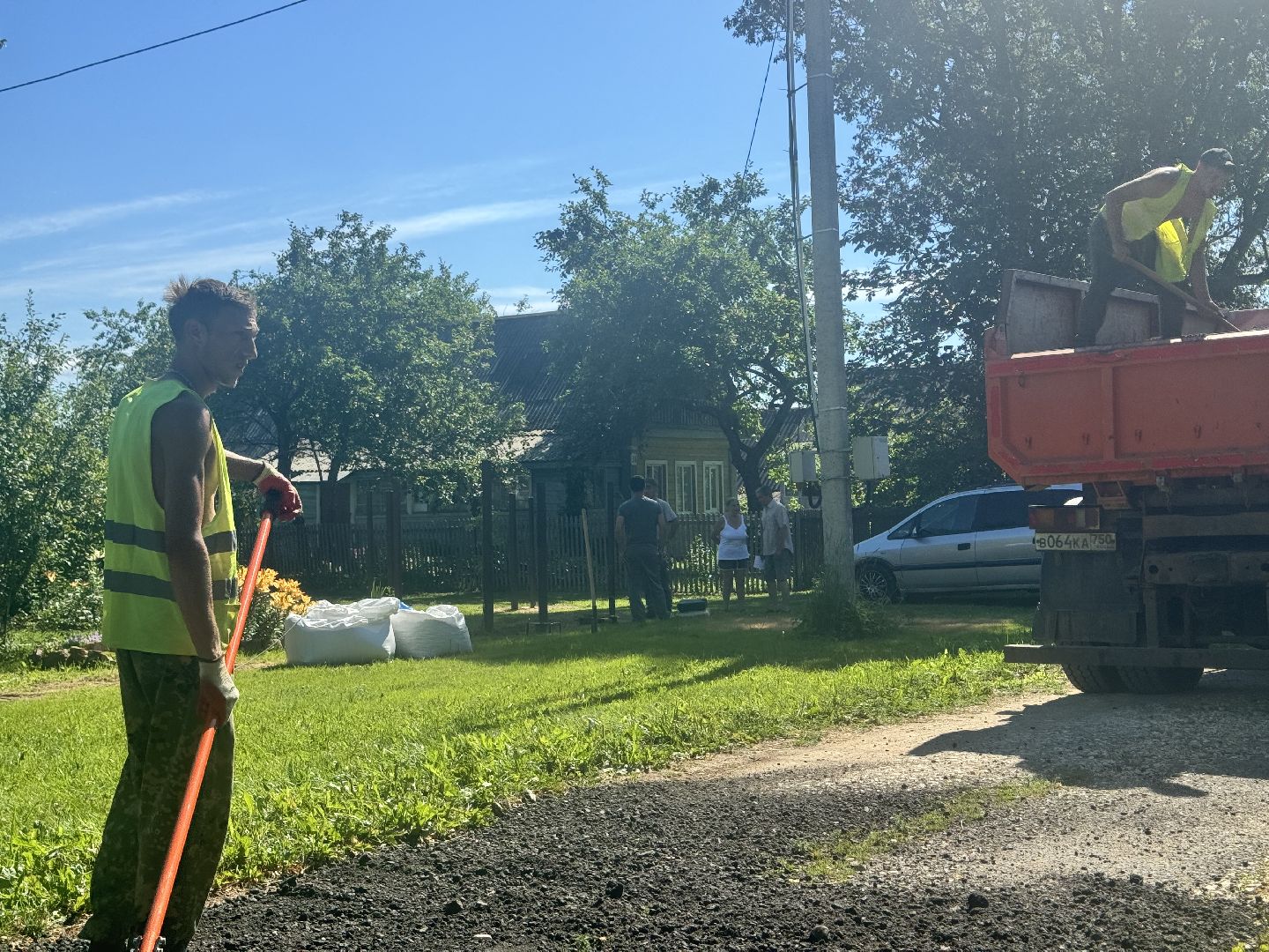 шаховская, ямочный ремонт, коммунальные служба,