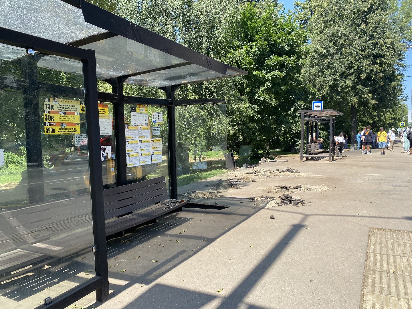 Дороги, Благоустройство, Подмосковье, Остановка, Автобусная остановка, домодедово,