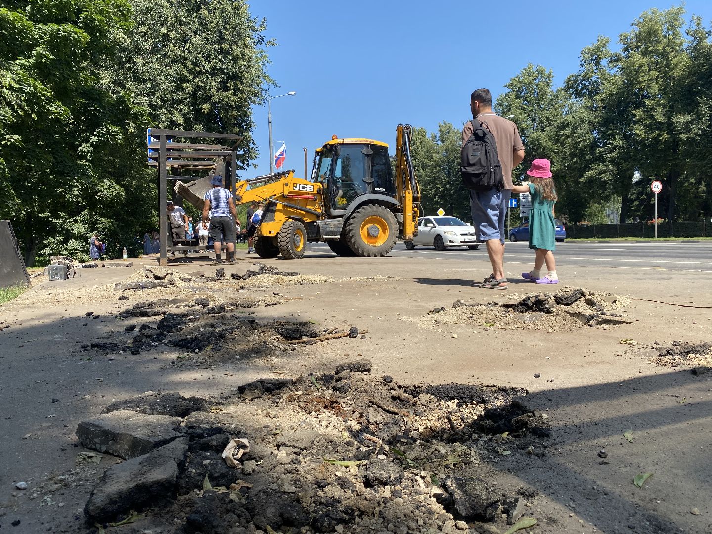 Дороги, Благоустройство, Подмосковье, Остановка, Автобусная остановка, домодедово,
