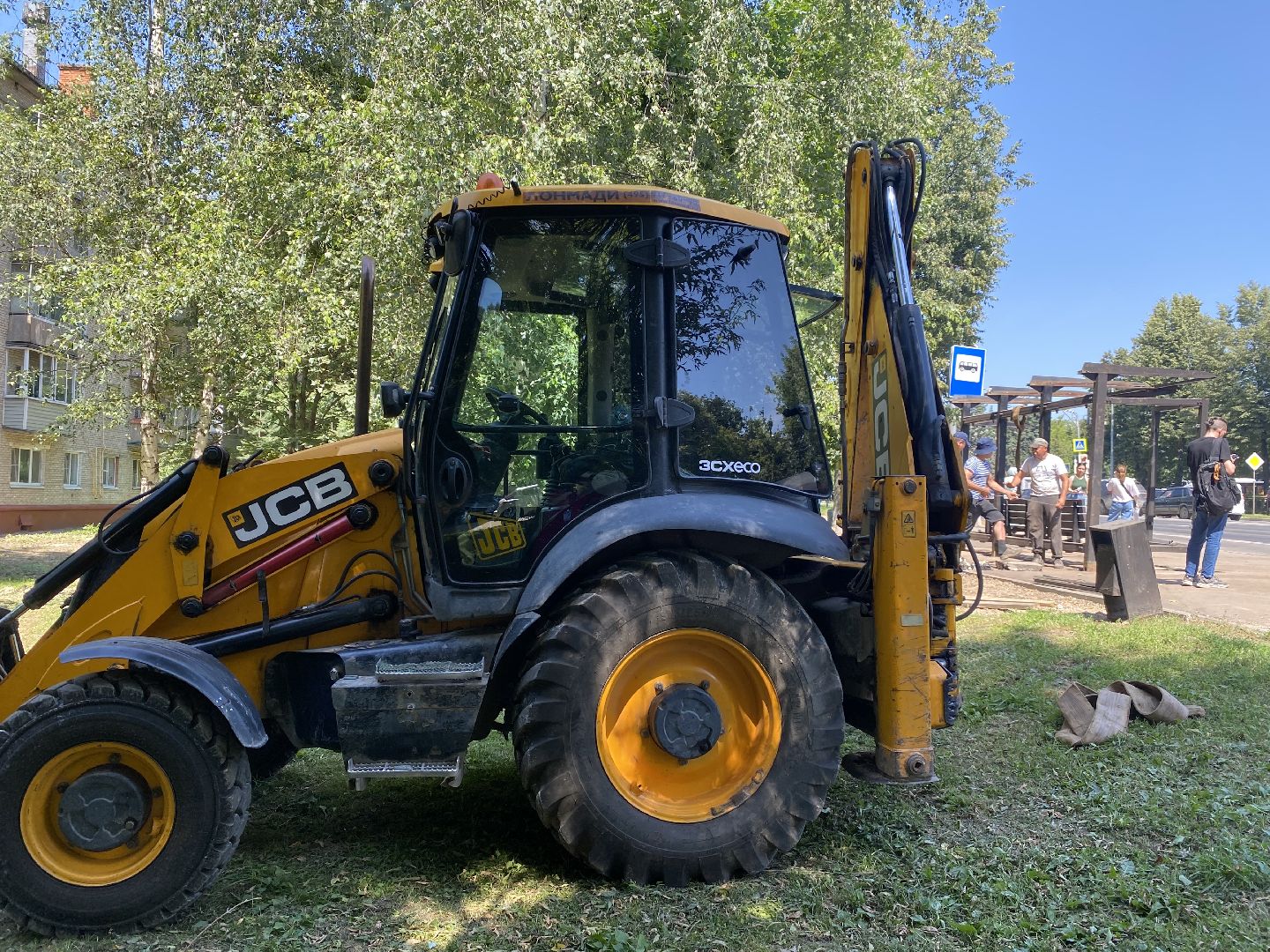 Дороги, Благоустройство, Подмосковье, Остановка, Автобусная остановка, домодедово,
