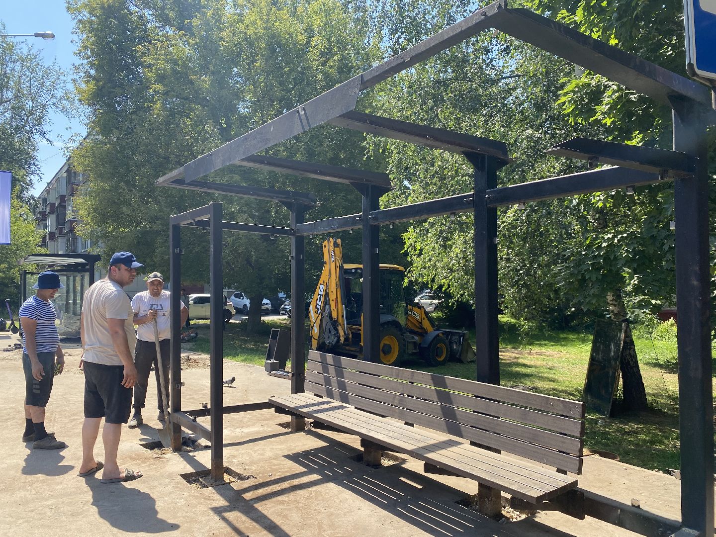 Дороги, Благоустройство, Подмосковье, Остановка, Автобусная остановка, домодедово,