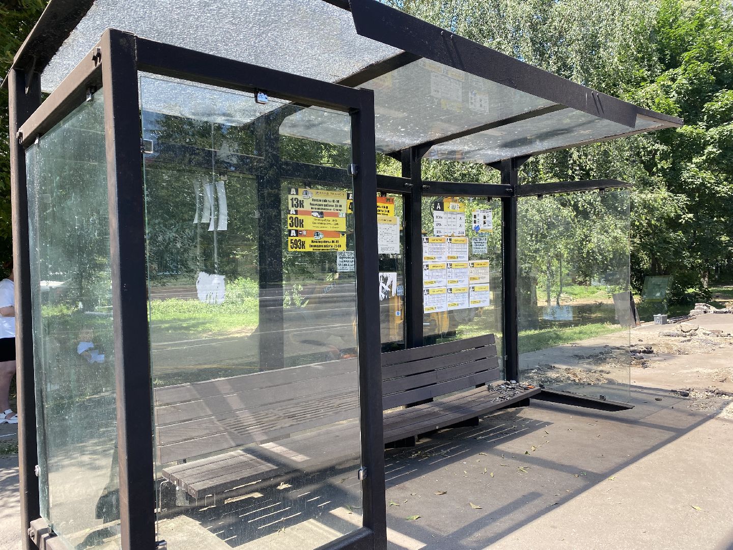 Дороги, Благоустройство, Подмосковье, Остановка, Автобусная остановка, домодедово,