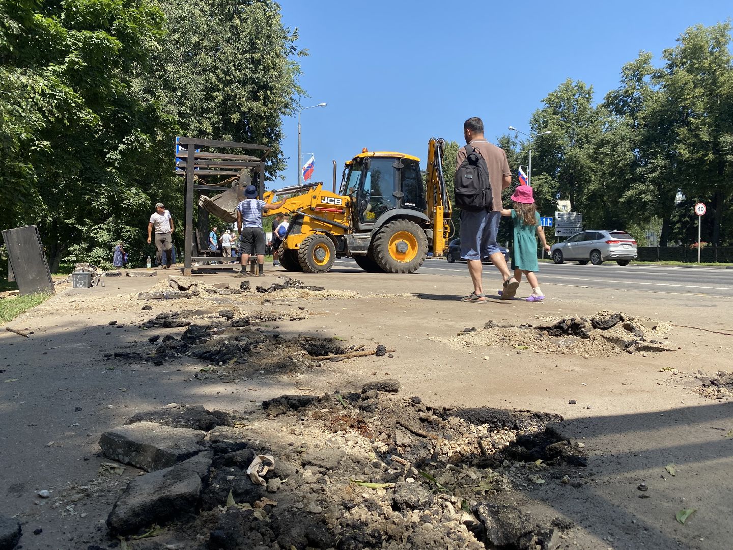 Дороги, Благоустройство, Подмосковье, Остановка, Автобусная остановка, домодедово,