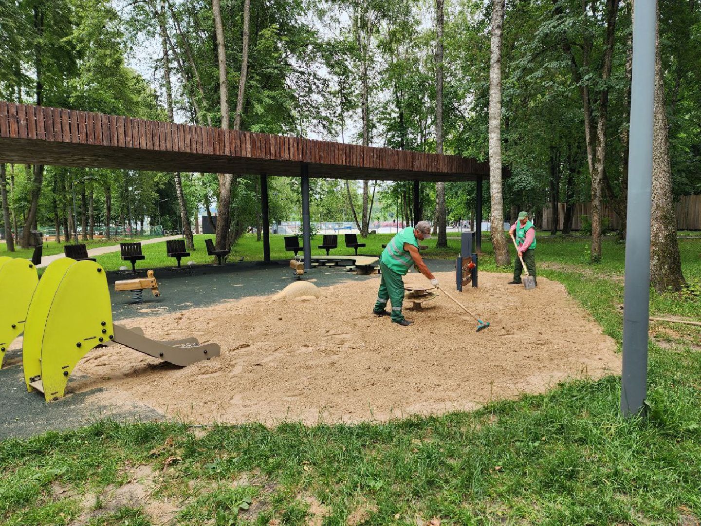 Солнечногорск, Благоустройство, детская площадка, городской парк, Жители,