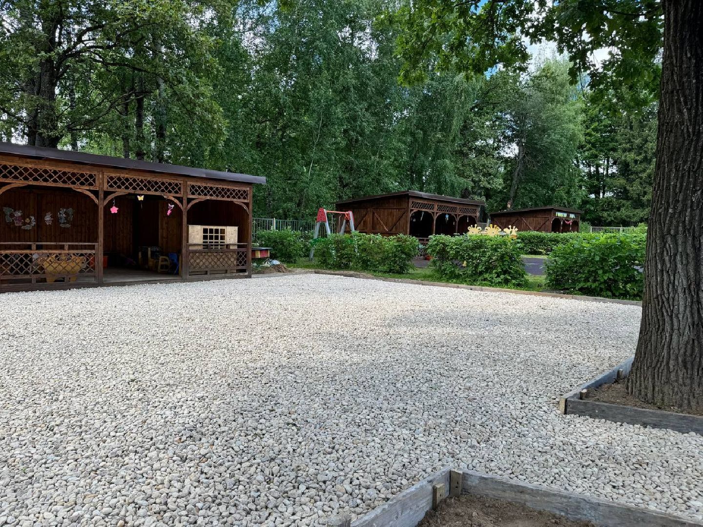 резиновое покрытие, детский сад, городской округ восход, безопасность детей,