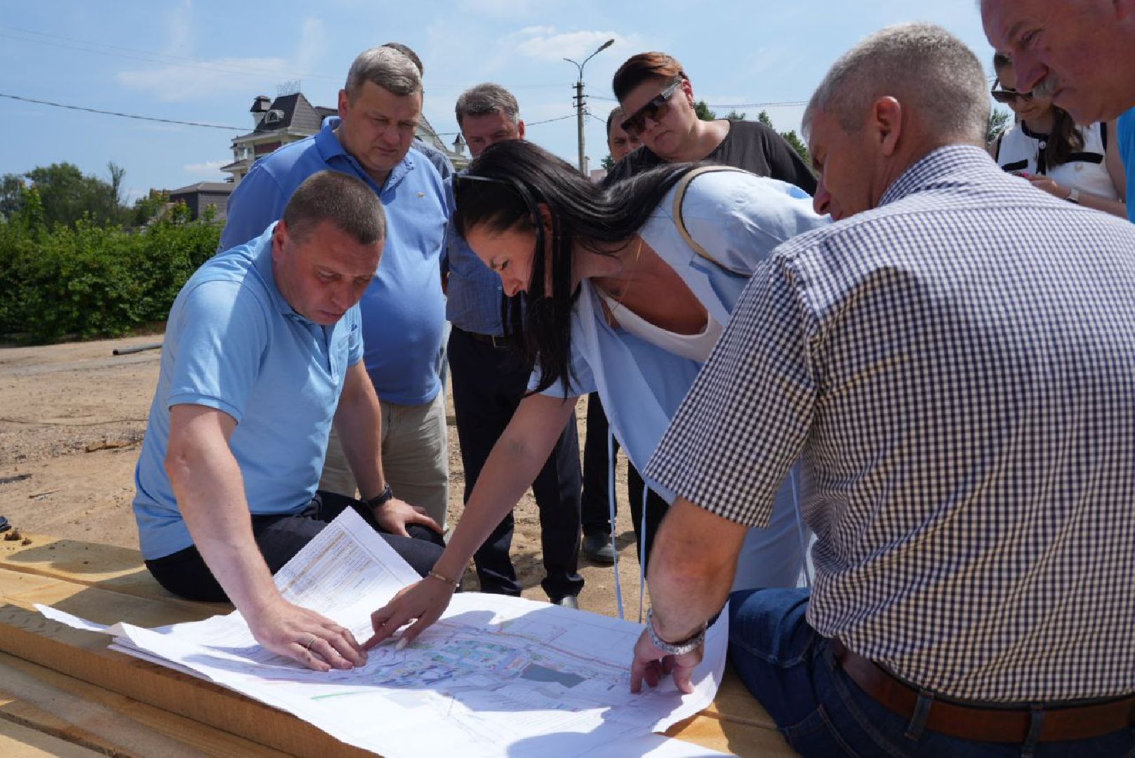 Хотьково, Благоустройство, Площадь, Народные промыслы, ЖКХ, Коммуникации, Город,