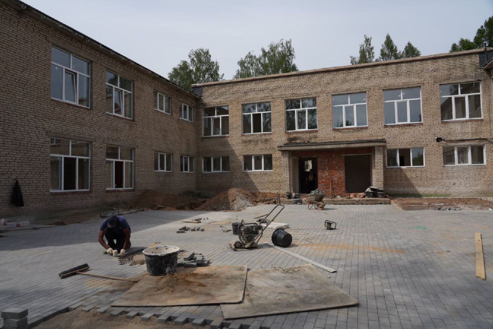 Детский сад, Капитальный ремонт, Строительство, Хотьково,