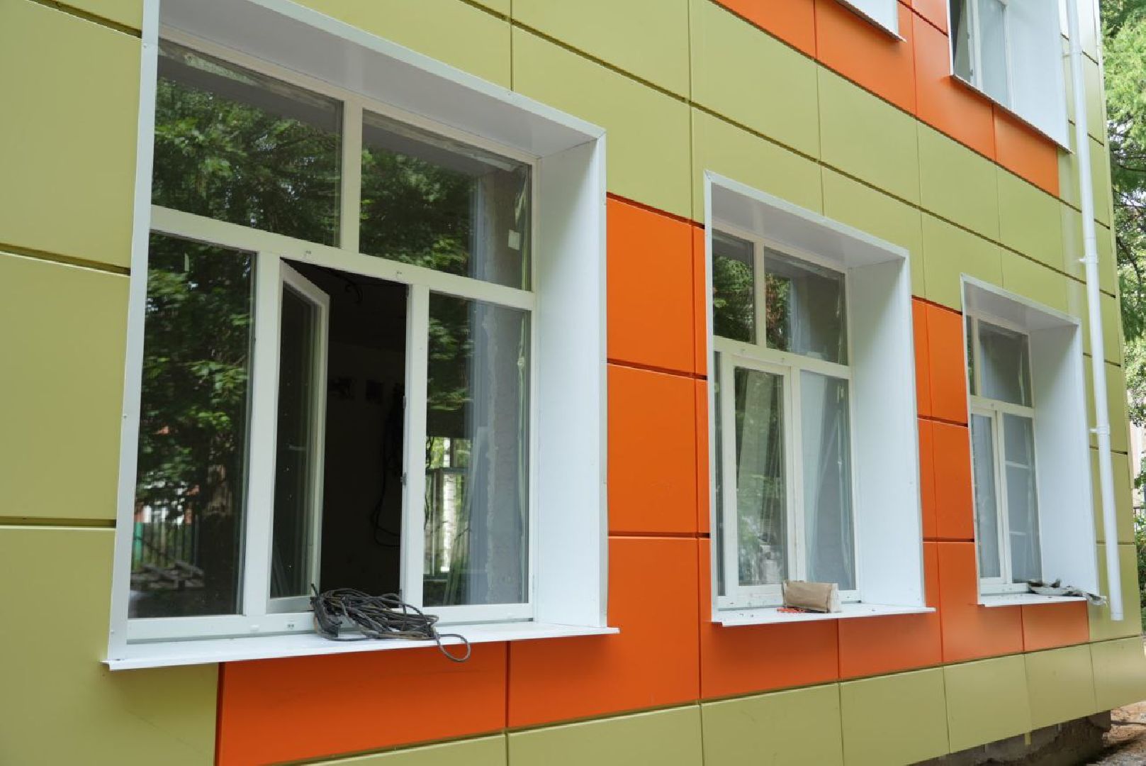 Детский сад, Капитальный ремонт, Строительство, Хотьково,