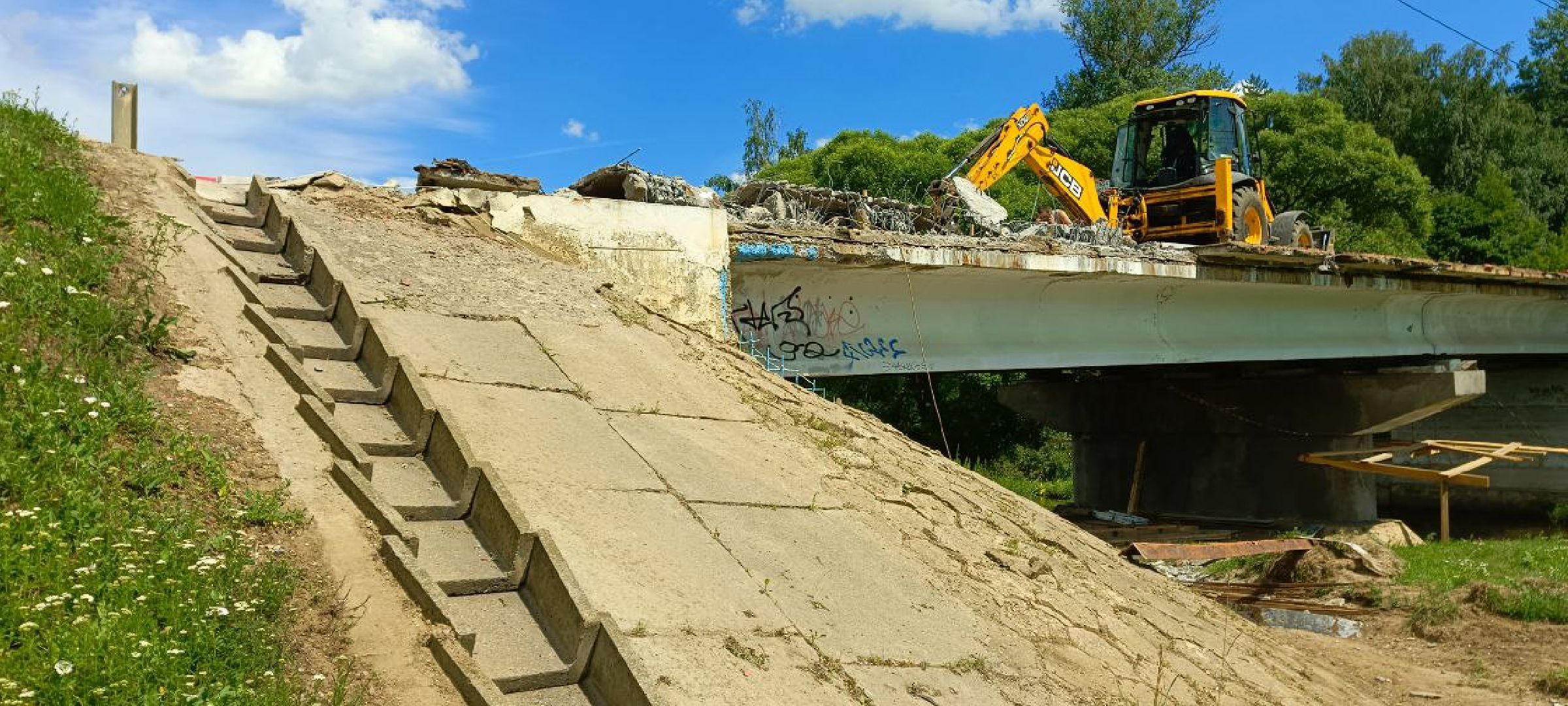 Дмитров, Мост через Икшанку, Целеево,