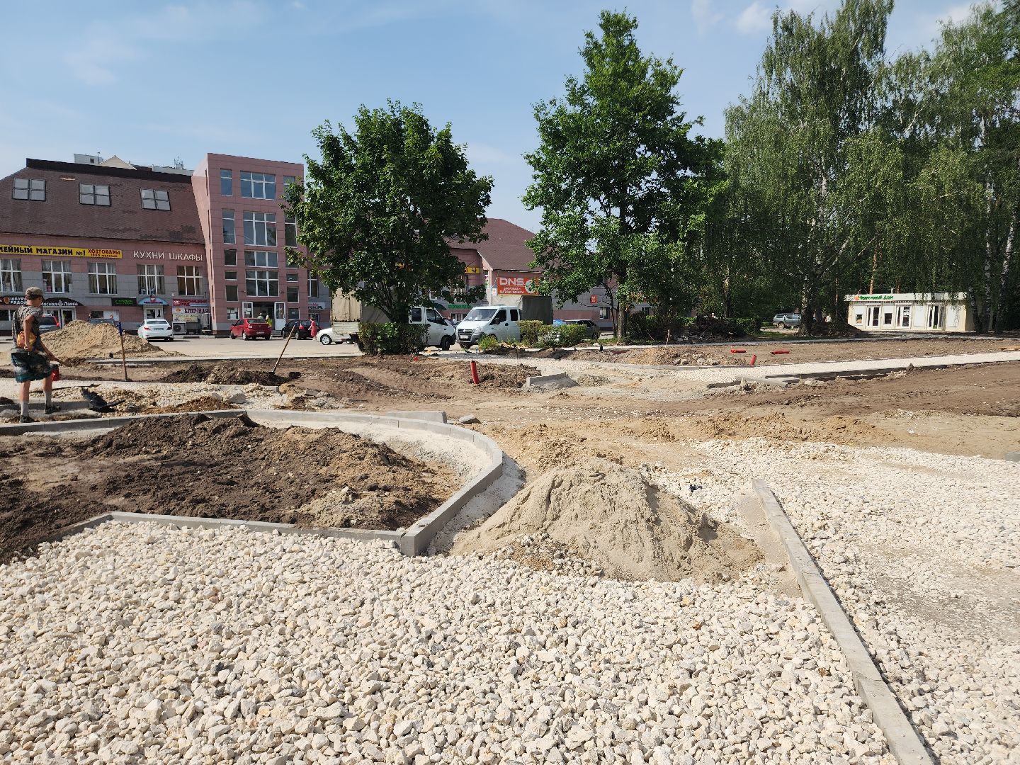 Черноголовка, Благоустройство, жкх, рабочие,