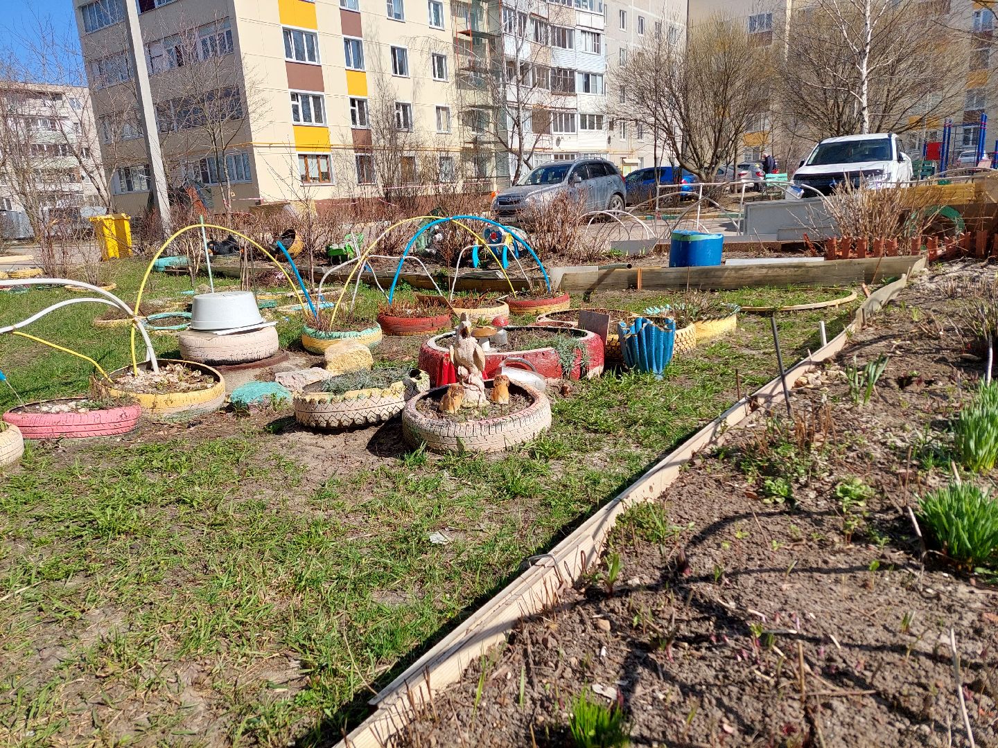 благоустройство, весна, Воскресенск