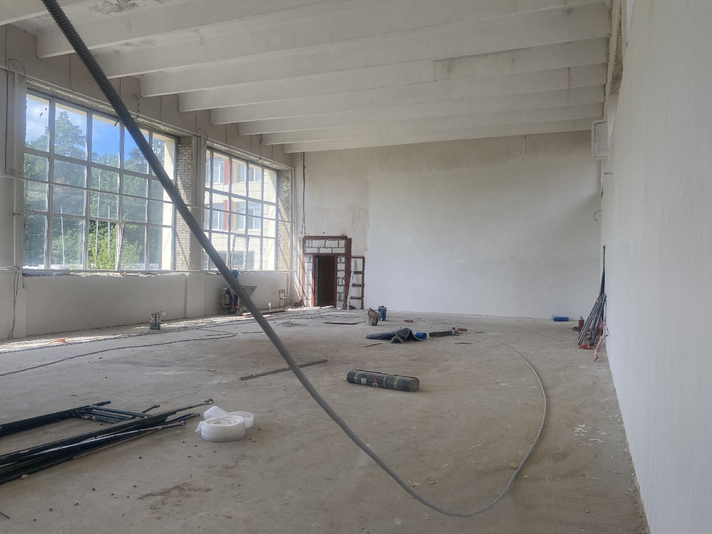 школа им АС Попова, власиха капремонт домов, Власиха поповка, капитальный ремонт школы попова, Новый учебный год 2024,