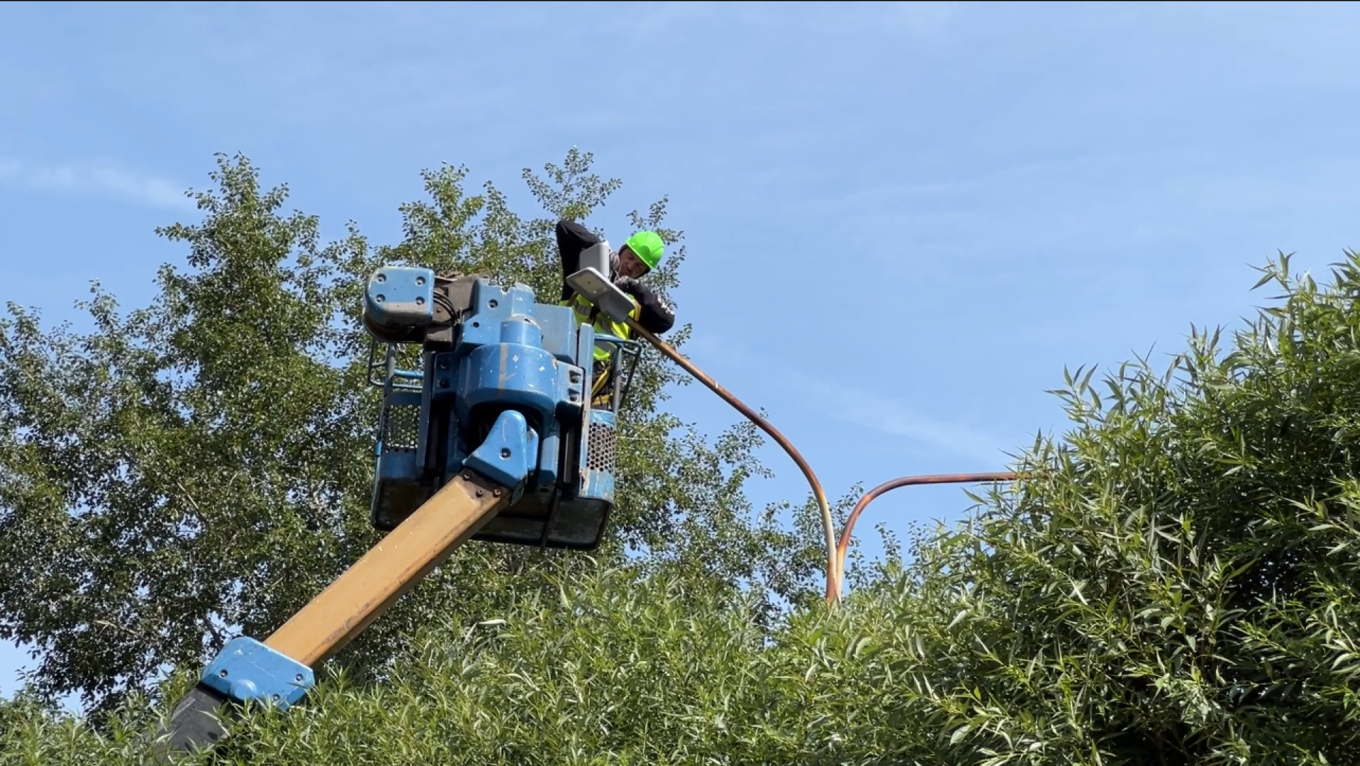 химки, благоустройство, освещение, уличное освещение,